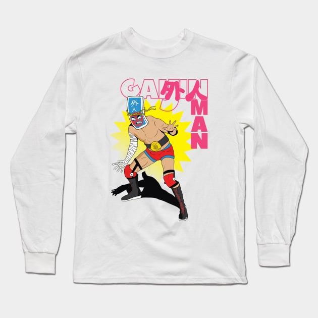 gaijin man! Long Sleeve T-Shirt by rafzombie